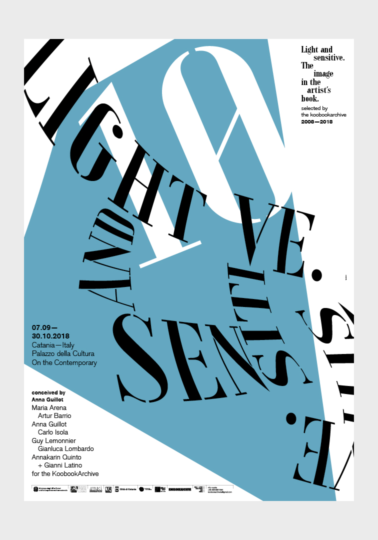 Light and sensitive. The image in the artist's book. — immagine 5