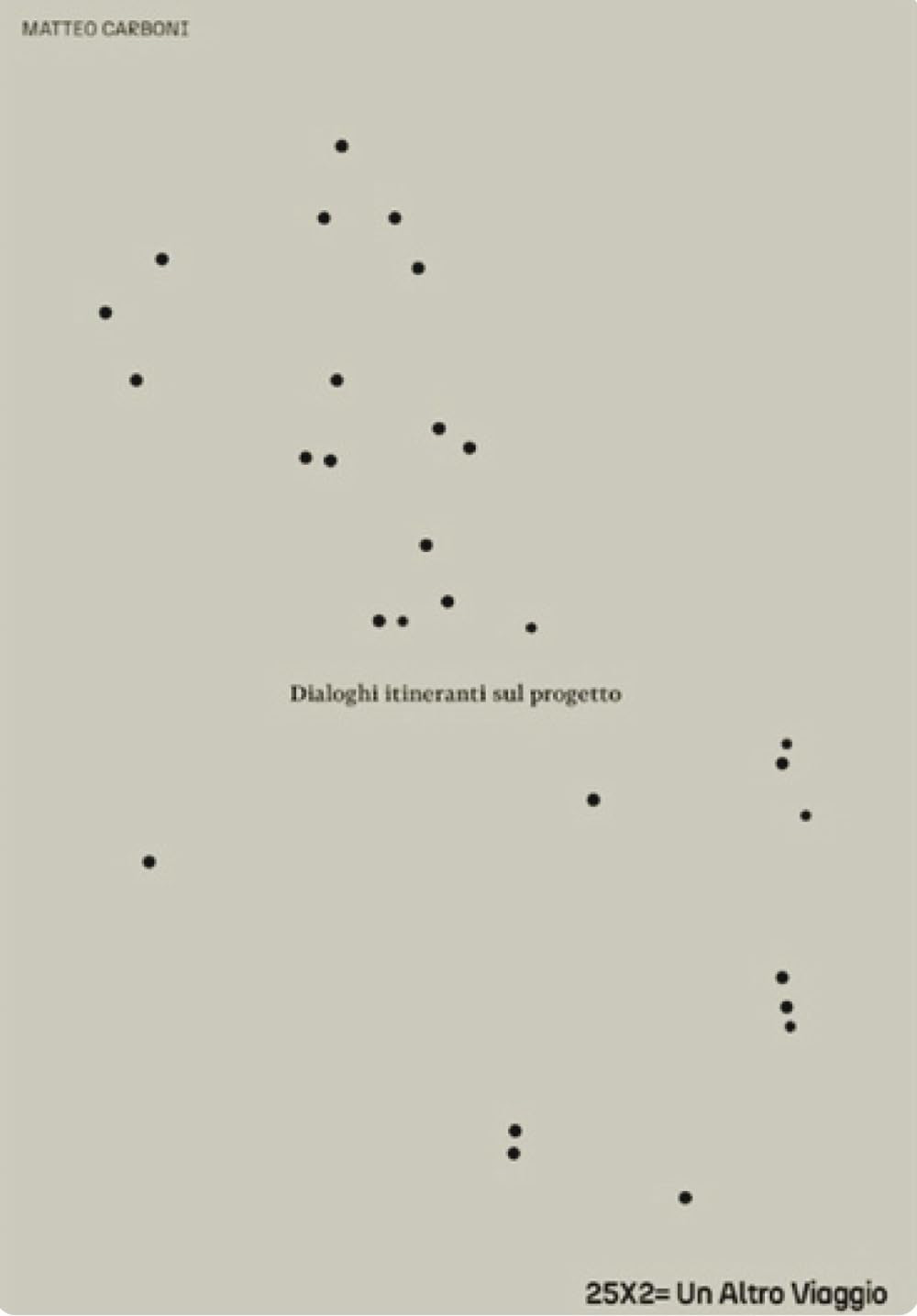 25x2=Un altro viaggio. Dialoghi itineranti sul progetto