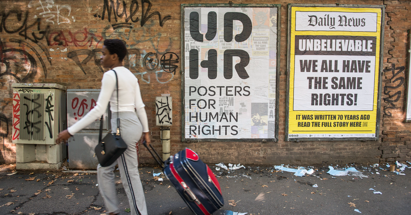 UDHR poster for human rights — immagine 8