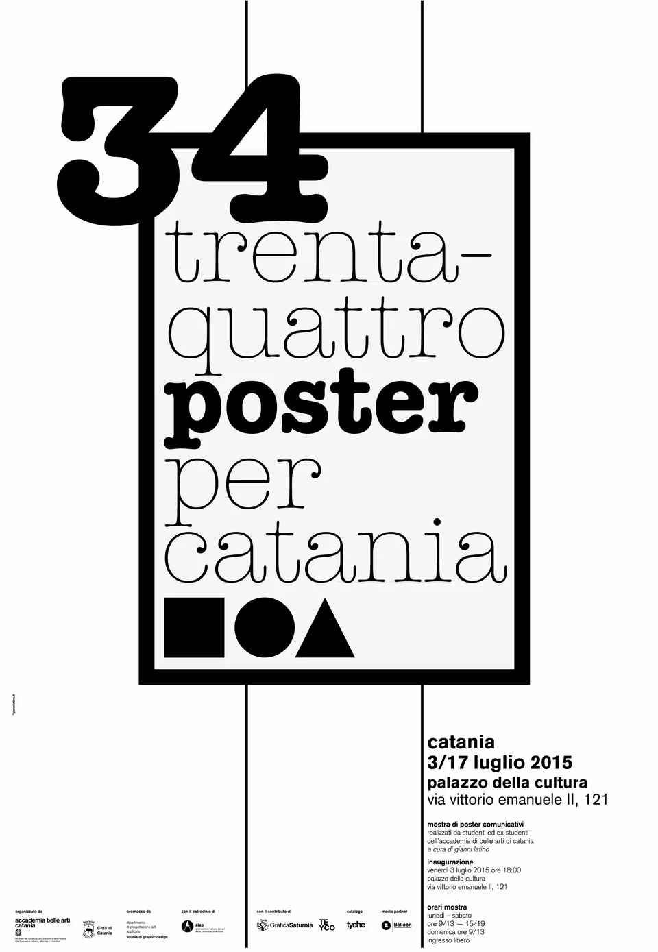 34 poster per Catania