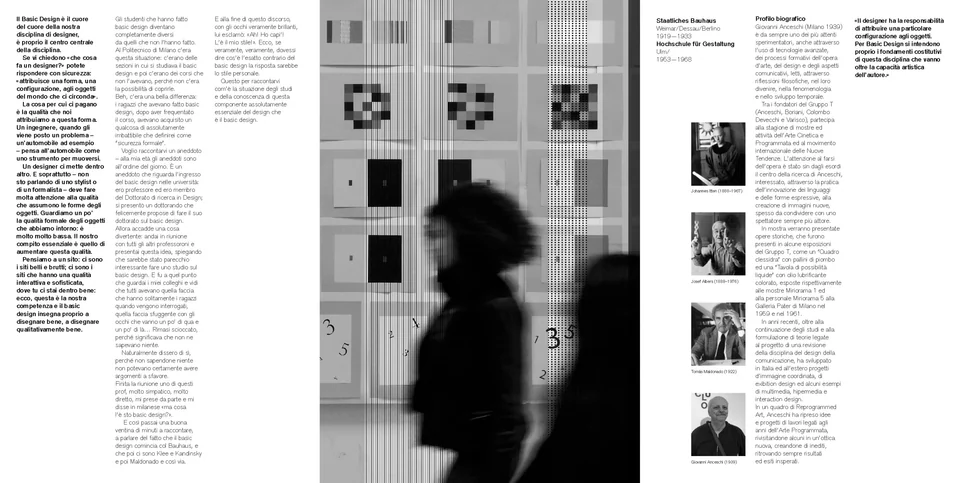 Workshop/Lectio Giovanni Anceschi — immagine 3