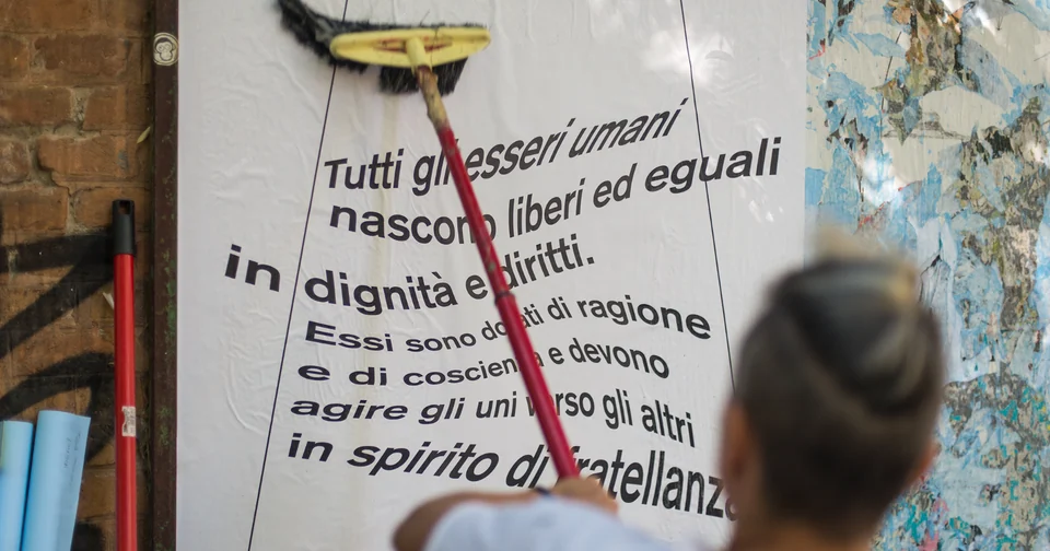 UDHR poster for human rights