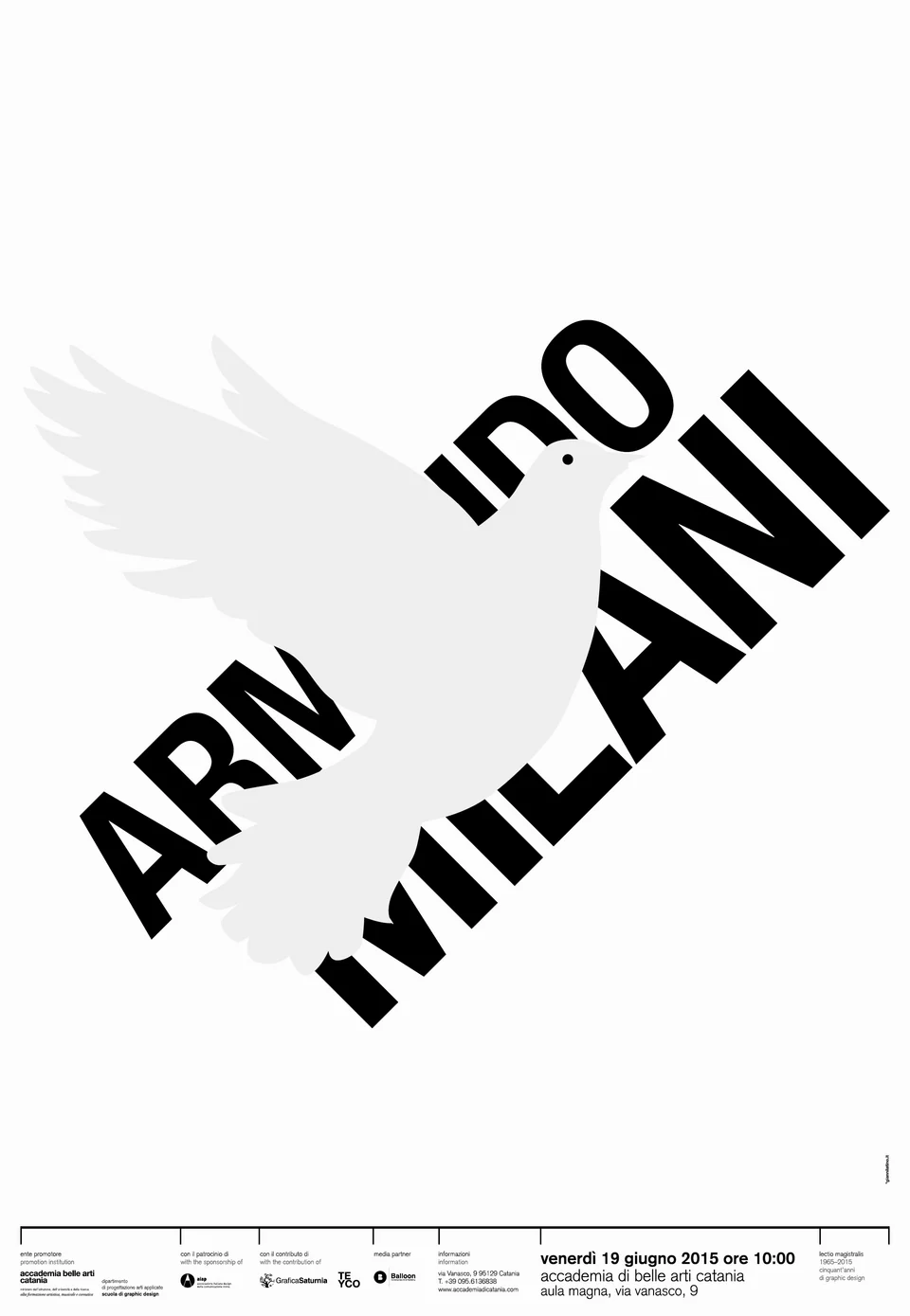 Lectio Armando Milani
